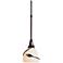 Hubbardton Forge Dark Smoke Vine and Leaf Pendant Chandelier