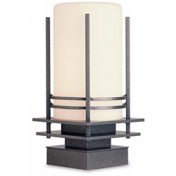 Hubbardton Forge Double Banded 13&quot; High Outdoor Pier Light