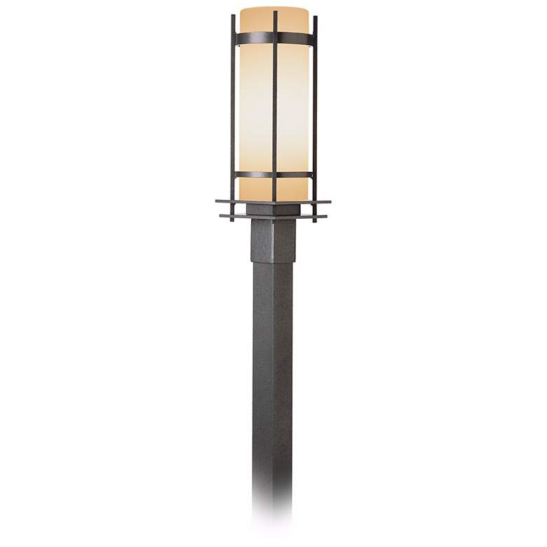 Image 1 Hubbardton Forge Double Banded 22 1/4 inch High Post Light