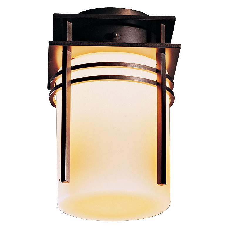 Image 1 Hubbardton Forge Double Banded CFL Semi-flush Ceiling Light