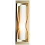 2_Hubbardton Forge Dune 15 1/2" High Modern Brass Wall Sconce