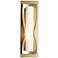 Hubbardton Forge Dune 15 1/2" High Modern Brass Wall Sconce