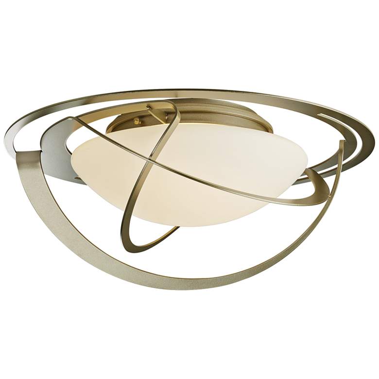 Hubbardton Forge Equinox 21&quot; Wide Soft Gold Ceiling Light