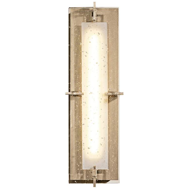Image 1 Hubbardton Forge Ethos 18 1/4 inchH LED Soft Gold Wall Sconce
