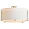 Hubbardton Forge Exos 29 1/4" Wide Soft Gold Ceiling Light