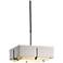 Hubbardton Forge Exos Double Shade Square Pendant Light