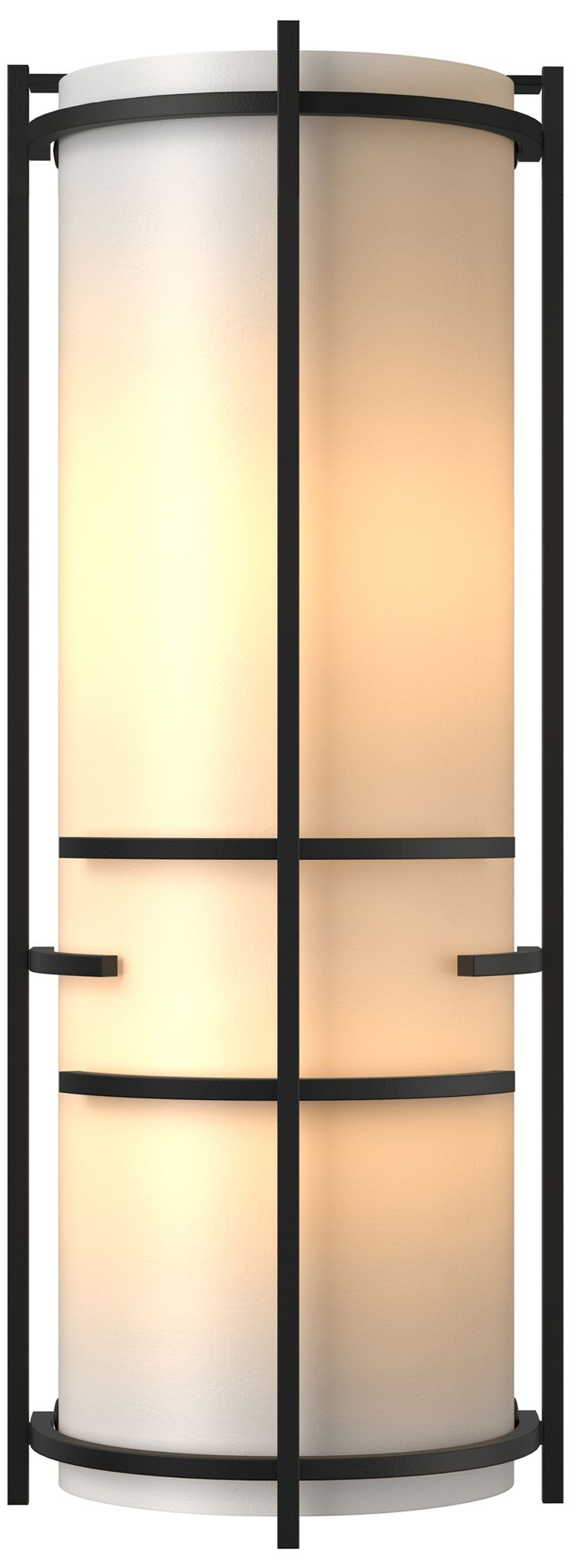 Hubbardton Forge Extended Bars 17 1/2"H Black Wall Sconce - Made to Order