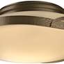 2_Hubbardton Forge Flora 14" Wide Soft Gold Ceiling Light more views