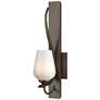 Hubbardton Forge Flora 17 1/2" High Bronze Wall Sconce