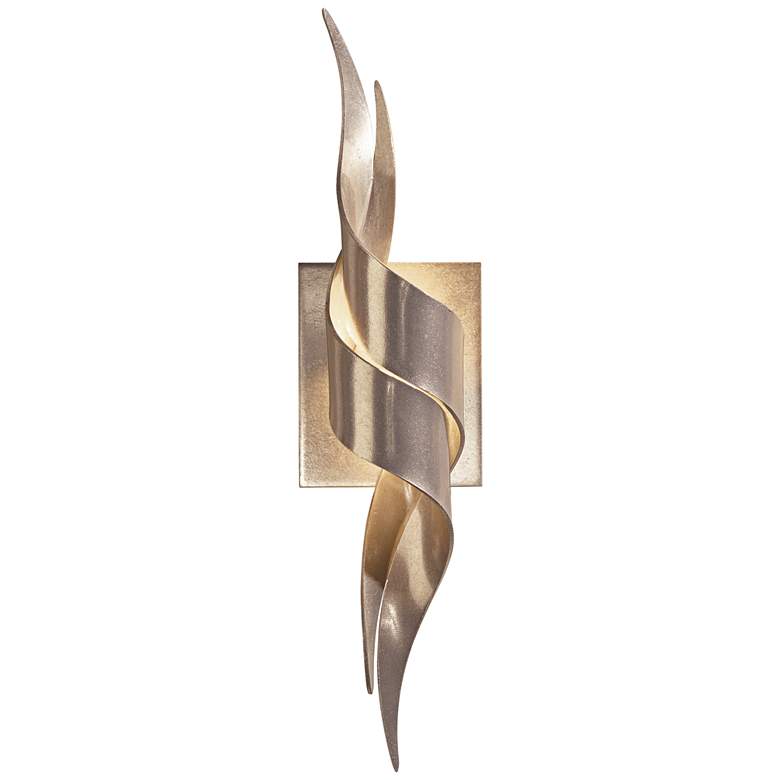 Image 2 Hubbardton Forge Flux 19 1/2" High Soft Gold Wall Sconce