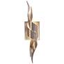 Hubbardton Forge Flux 19 1/2" High Soft Gold Wall Sconce