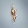 Hubbardton Forge Flux 19 1/2" High Soft Gold Wall Sconce