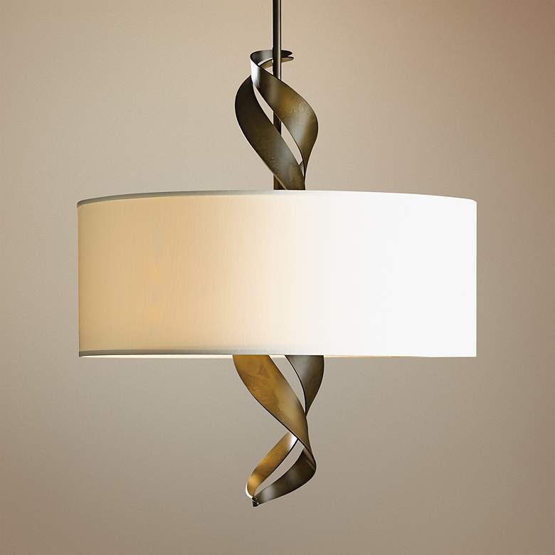 Image 1 Hubbardton Forge Folio 22" Wide 3-Light Pendant