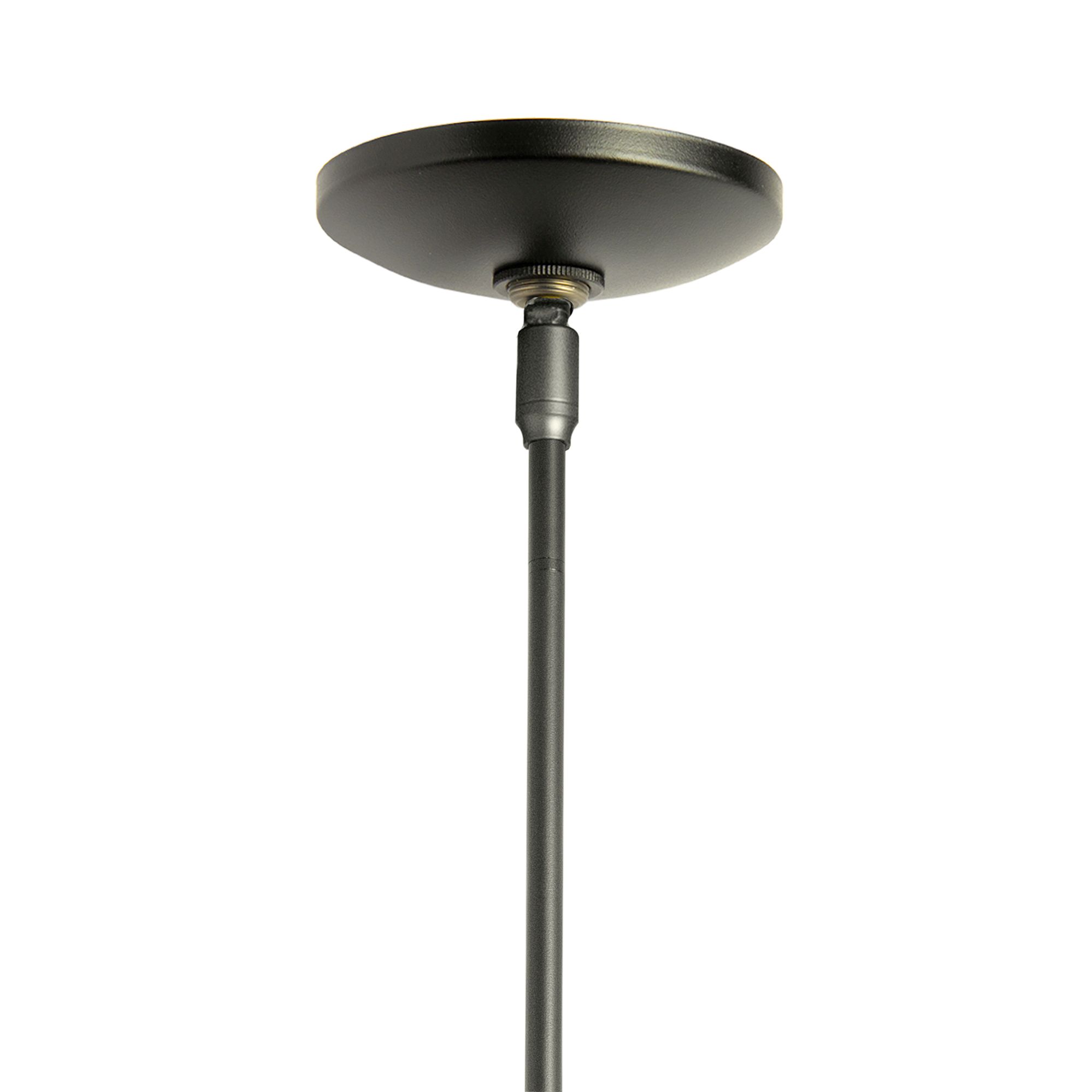 Image 2 Hubbardton Forge Folio 5 3/4" Wide Dark Smoke Mini Pendant - Made to Order more views