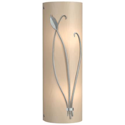 Hubbardton Forge Forged Leaf and Stem Silver Collection