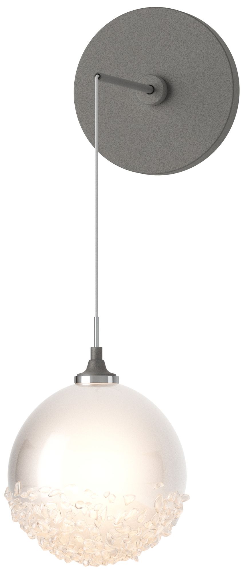 Hubbardton Forge Fritz Globe Gray Collection