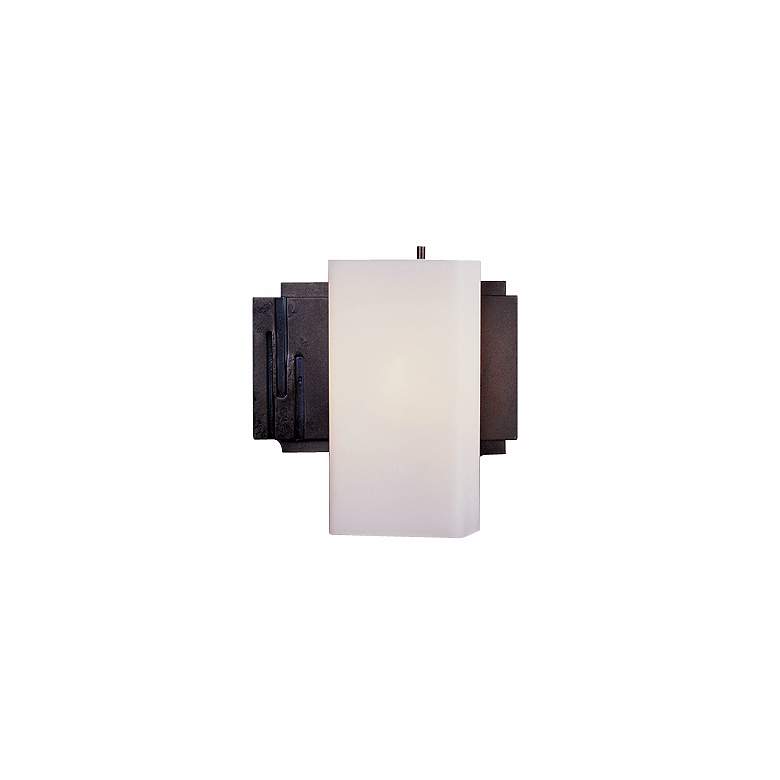 Image 1 Hubbardton Forge Fullered Impression Reversible Sconce