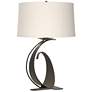 Hubbardton Forge Fullered Impressions 29" Iron Table Lamp
