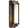 Hubbardton Forge Fuse Bronze Outdoor Wall Sconce