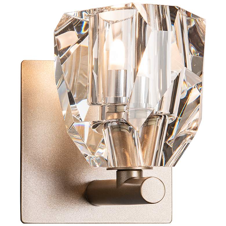 Image 2 Hubbardton Forge Gatsby 6" High Soft Gold Wall Sconce
