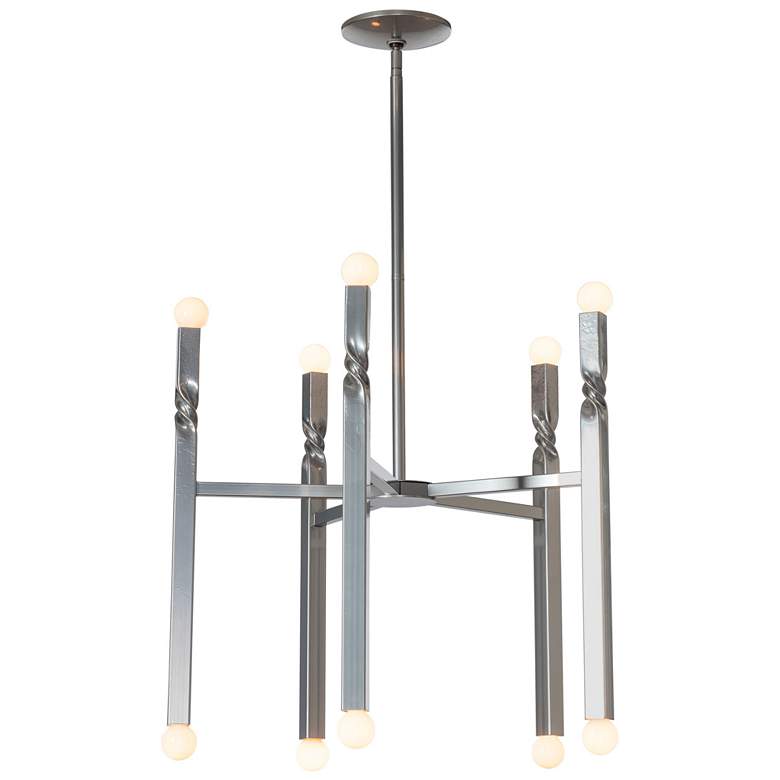 Image 1 Hubbardton Forge Helix 26" Wide 10-Light Modern Pendant