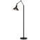 Hubbardton Forge Henry 61" Black and Natural Iron Floor Lamp