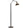 Hubbardton Forge Henry 61" Bronze Metal Adjustable Floor Lamp