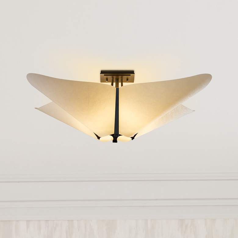 Image 1 Hubbardton Forge Kirigami 22 1/2" Wide Modern Ceiling Light