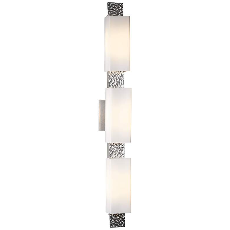 Image 2 Hubbardton Forge Lapas 20.3" Wide Black 3-Light Bath Vanity Light