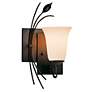 Hubbardton Forge Left Side Leaf and Stem Wall Sconce in scene