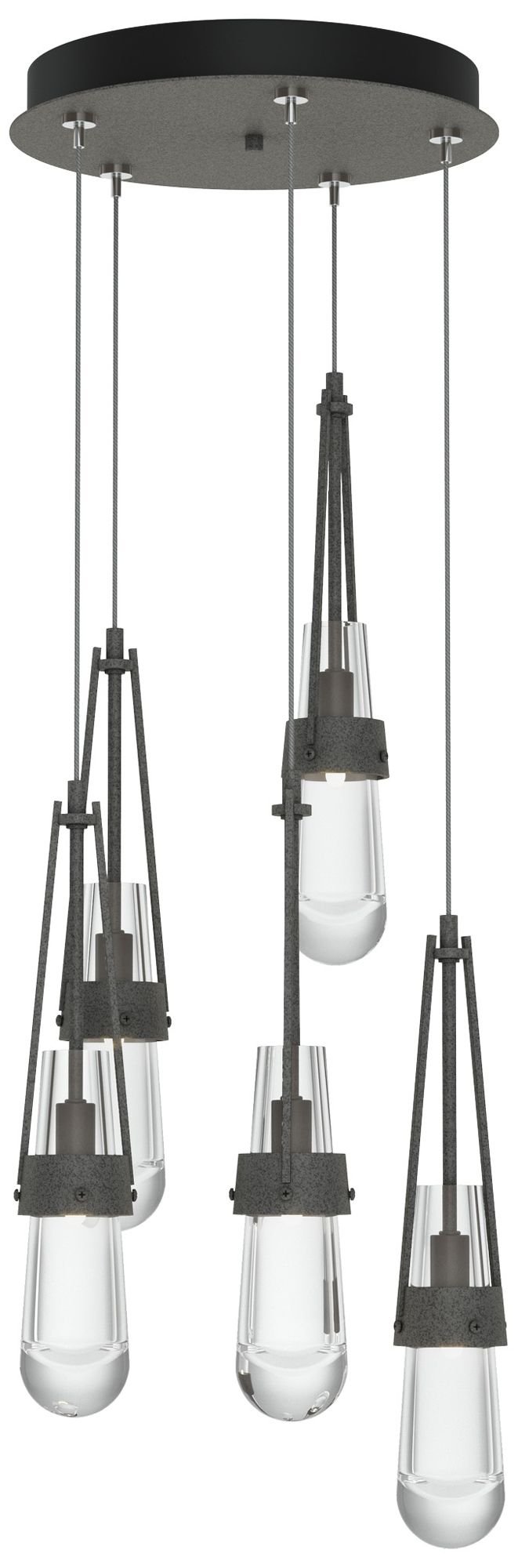 Hubbardton Forge Link Gray Collection