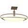 Hubbardton Forge Mackintosh 23 3/4" Opal Glass Bowl Ceiling Light