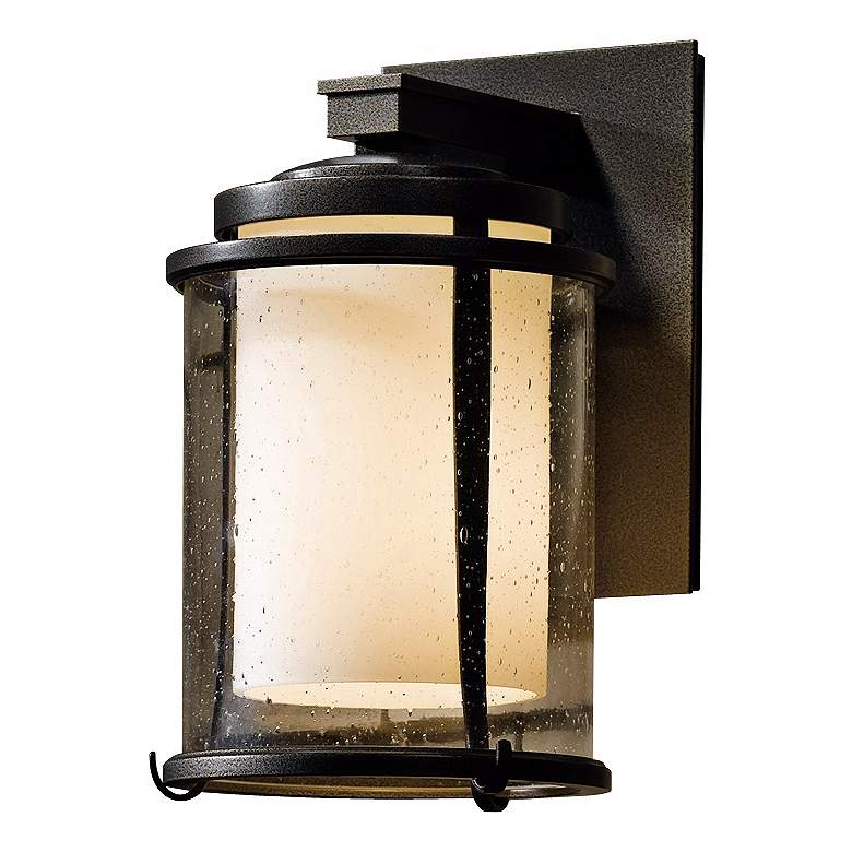 Image 1 Hubbardton Forge Meridian 10 1/4" High Outdoor Wall Light