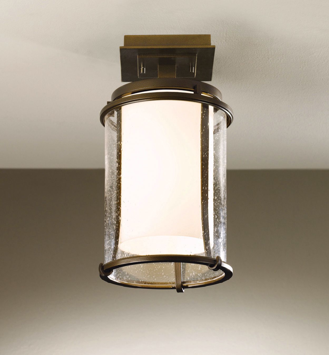 Image 2 Hubbardton Forge Meridian Outdoor Semiflush Ceiling Light - Made to Order more views