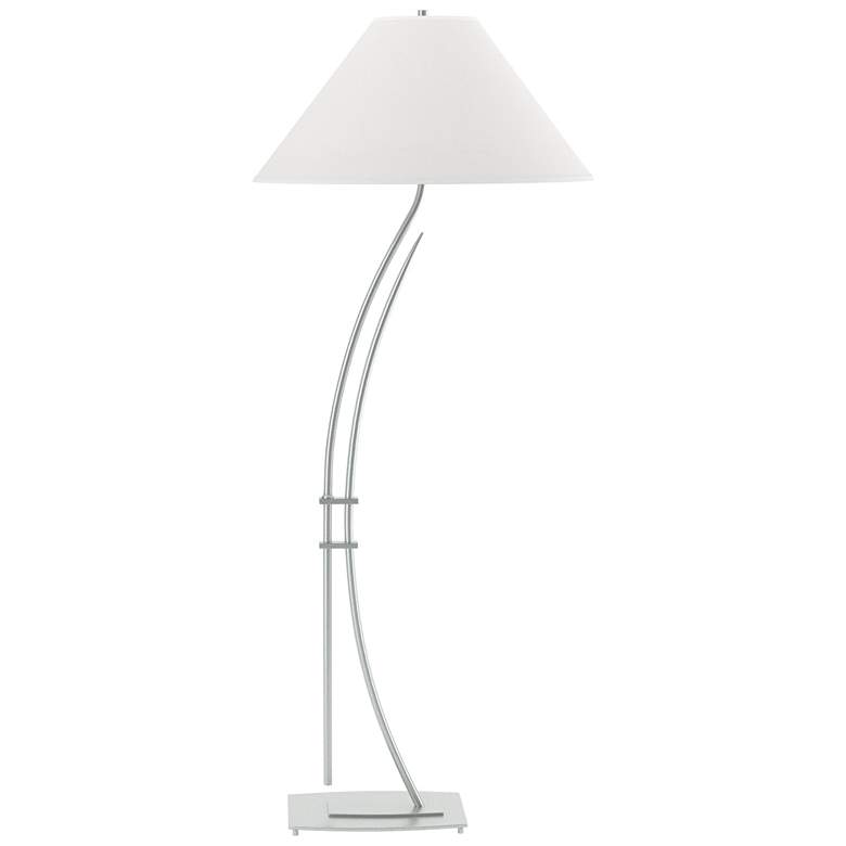 Image 1 Hubbardton Forge Metamorphic 54" Modern Platinum Floor Lamp