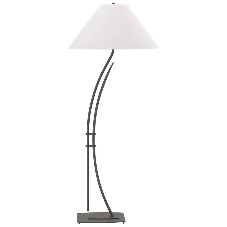 Image 1 Hubbardton Forge Metamorphic 54" Natural Iron Floor Lamp