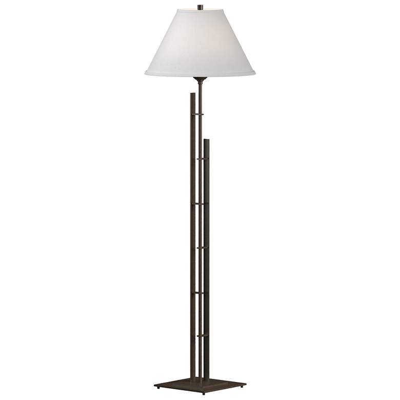 Image 1 Hubbardton Forge Metra Bronze Floor Lamp