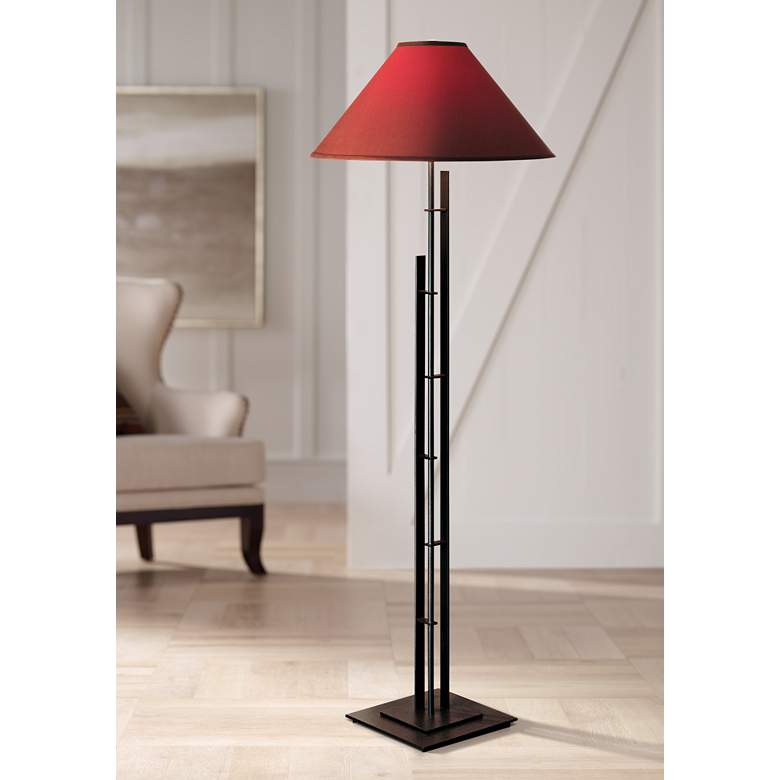 Image 1 Hubbardton Forge Metra Double Floor Lamp