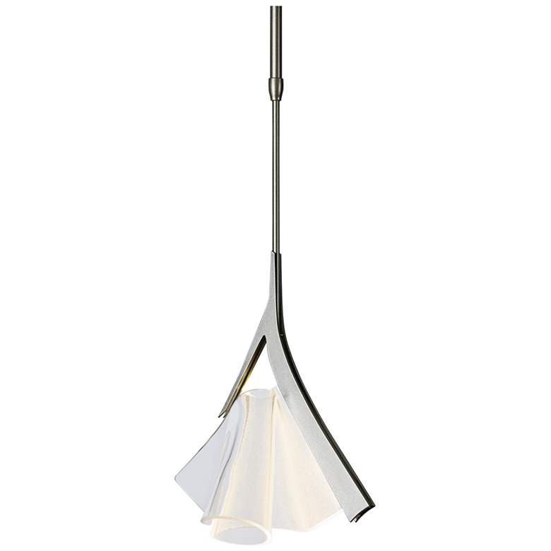 Image 1 Hubbardton Forge Mobius 8 1/2"W Soft Gold LED Mini Pendant