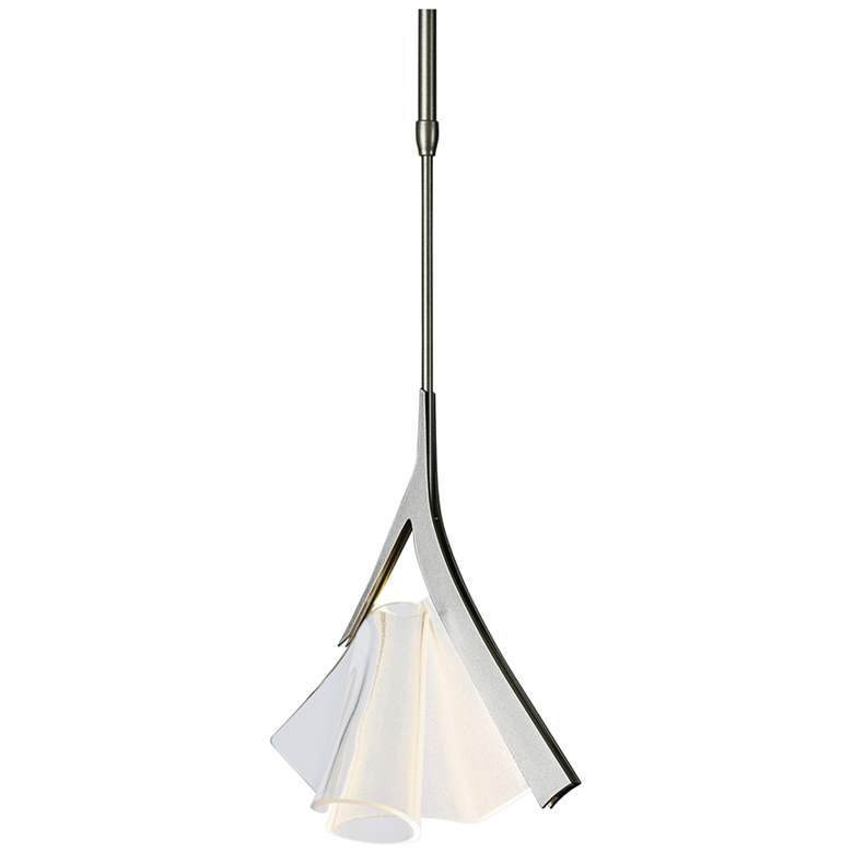 Image 1 Hubbardton Forge Mobius 8 1/2 inchW Soft Gold LED Mini Pendant