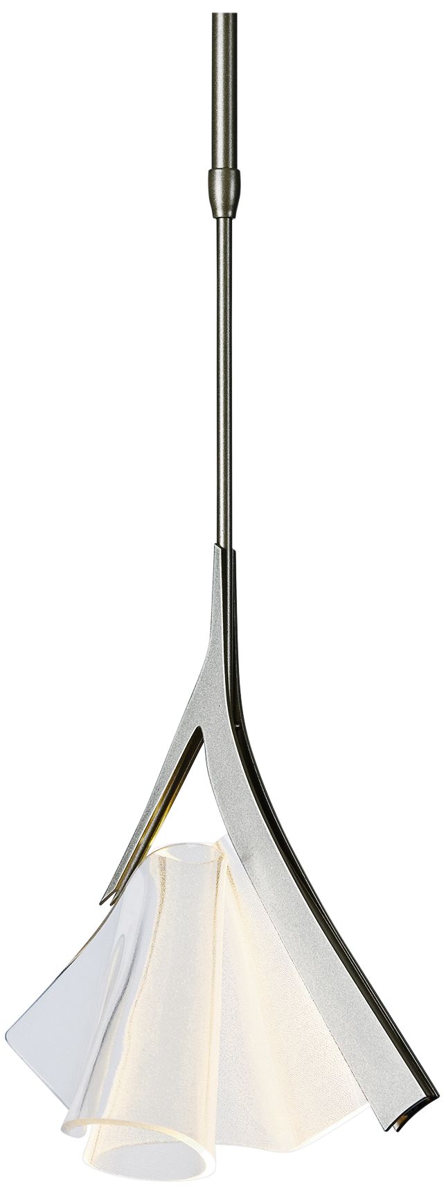 Hubbardton Forge Mobius 8 1/2"W Soft Gold LED Mini Pendant - Made to Order