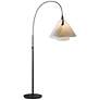 Thumbnail3 of Hubbardton Forge Mobius Dark Smoke Adjustable Arc Floor Lamp