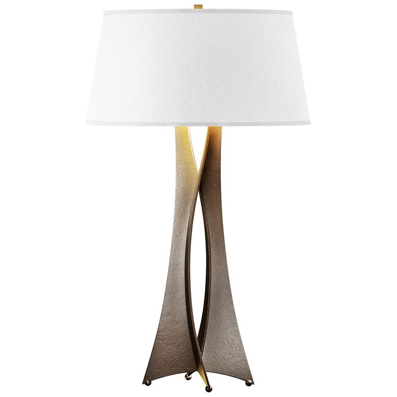 Image 1 Hubbardton Forge Moreau Bronze Table Lamp