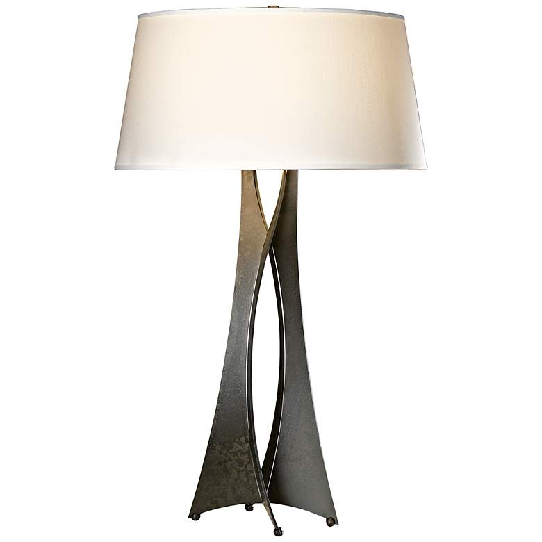 Image 1 Hubbardton Forge Moreau Steel Contemporary Table Lamp