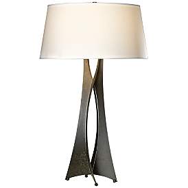 Image1 of Hubbardton Forge Moreau Steel Contemporary Table Lamp