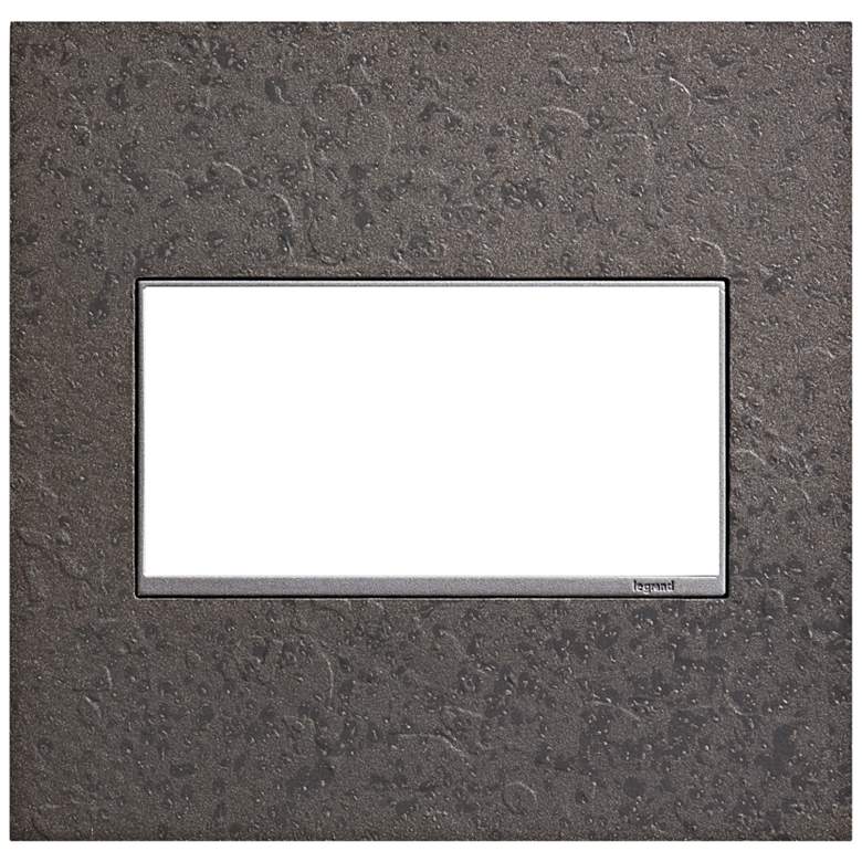 Image 1 Hubbardton Forge Natural Iron 2-Gang Wall Plate