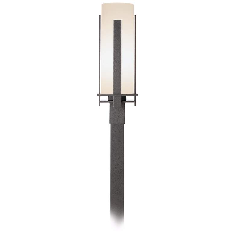 Image 2 Hubbardton Forge Natural Iron Outdoor Post Light