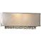 Hubbardton Forge Oceanus 16 1/2" Wide Platinum Wall Sconce