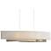 Hubbardton Forge Oceanus 42" Wide LED Gold Linear Pendant