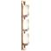 Hubbardton Forge Ondrian Gold 27"H Opal Glass Wall Sconce